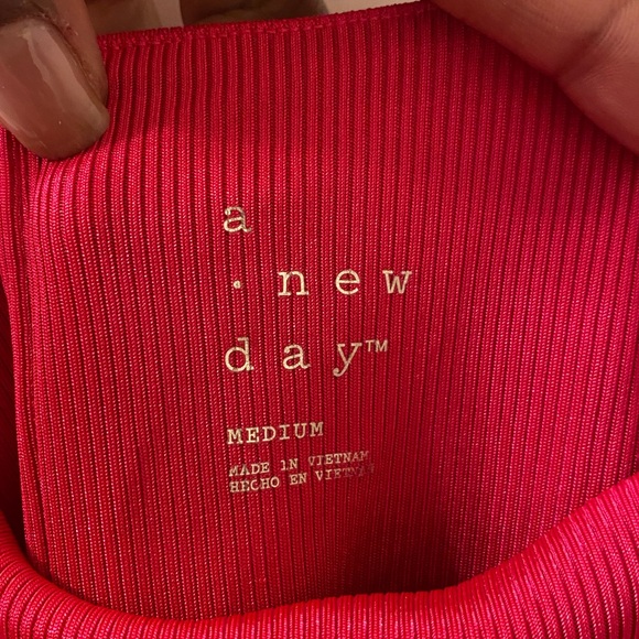 Emerald Green & Pink Mini Dress - Picture 7 of 7